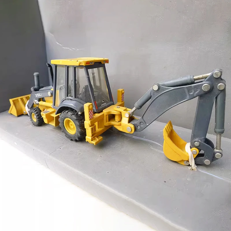 

Diecast 1:50 Scale Alloy 315SJ Backhoe Excavators Model Finished Product Simulation Toy Collection Gift Static Display