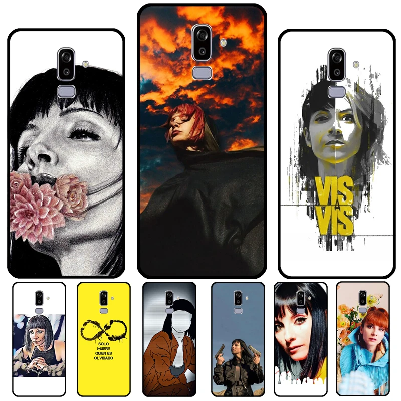 Funda Vis a Vis Zulema Zahir para Samsung Galaxy J1 J3 J5 J7 A3 A5 2016 2017 A6 A8 J4 J6 Plus J8 A9 J2 Core 2018