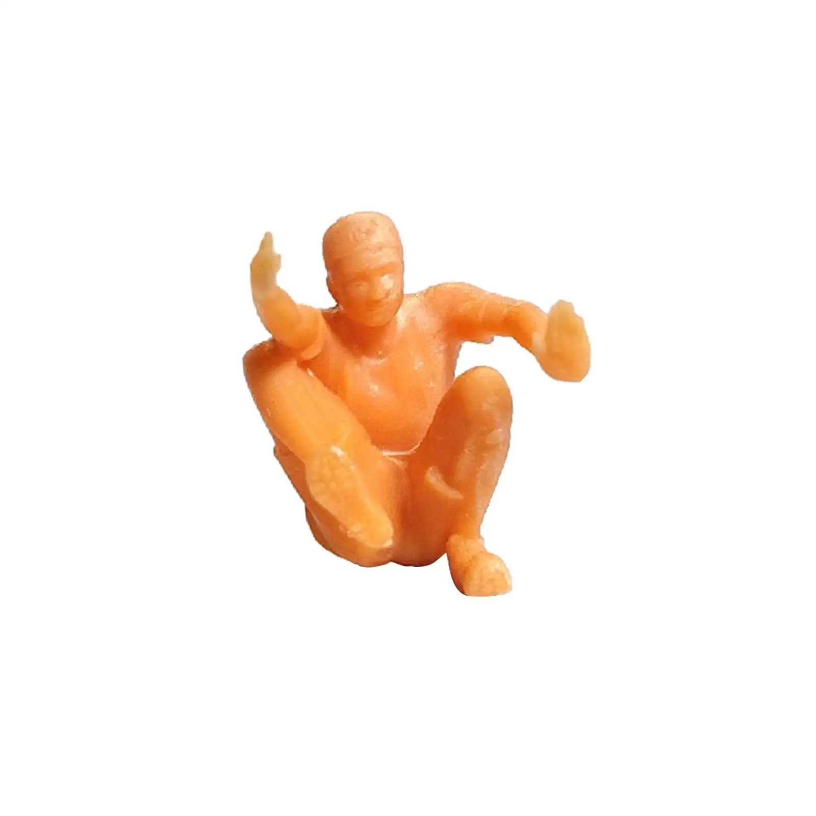 6x escala 1/64 figuras de personas trepadoras Dioramas adorno de escritorio personas E