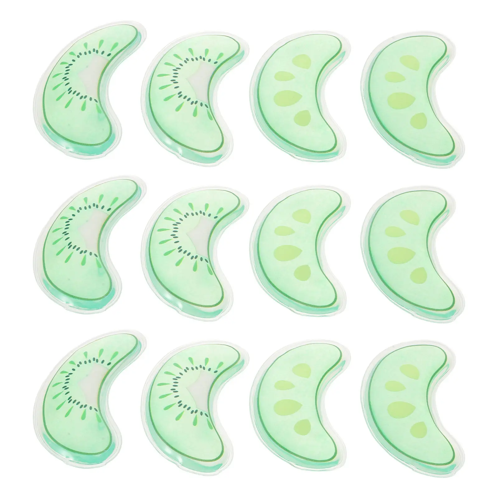 

6 пар многоразовых охлаждающих гелевых патчей для глаз: мгновенный успокаивающий компресс от отеков, темных кругов и усталости