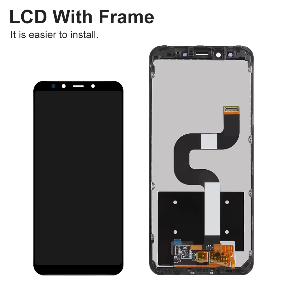 Schermo da 5.99 "per Xiaomi Mi A2 Display LCD muslimexayer con digitalizzatore Touch Screen per la sostituzione dello schermo Xiaomi Mi 6X