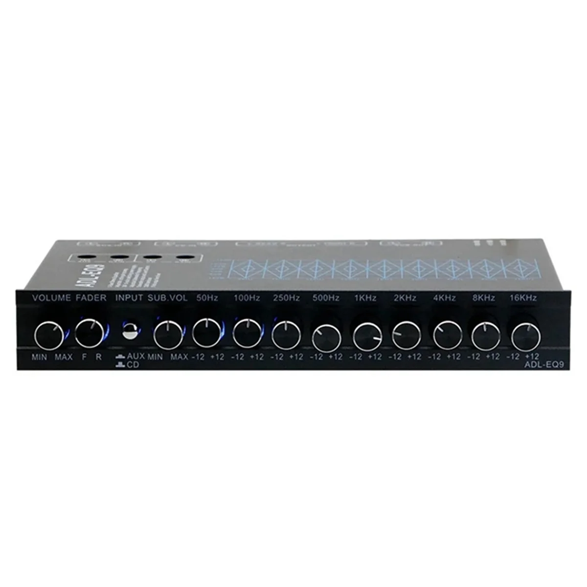 Auto Cube 9 Band Graphic Equalizer Digital
