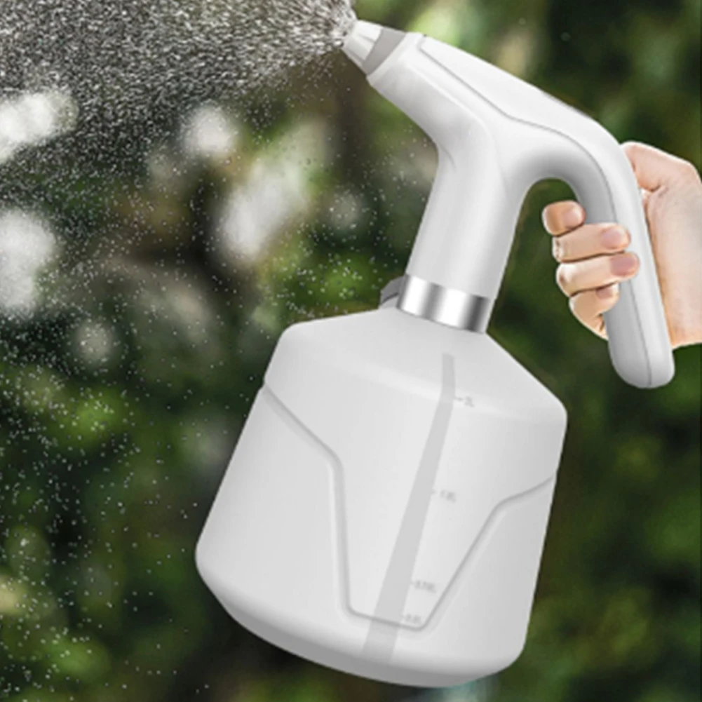 Flacone spray elettrico da 2 litri Fogger per irrigazione automatica 2 modalità Mister per piante ricaricabile con asta di prolunga per la pulizia dell'inglese