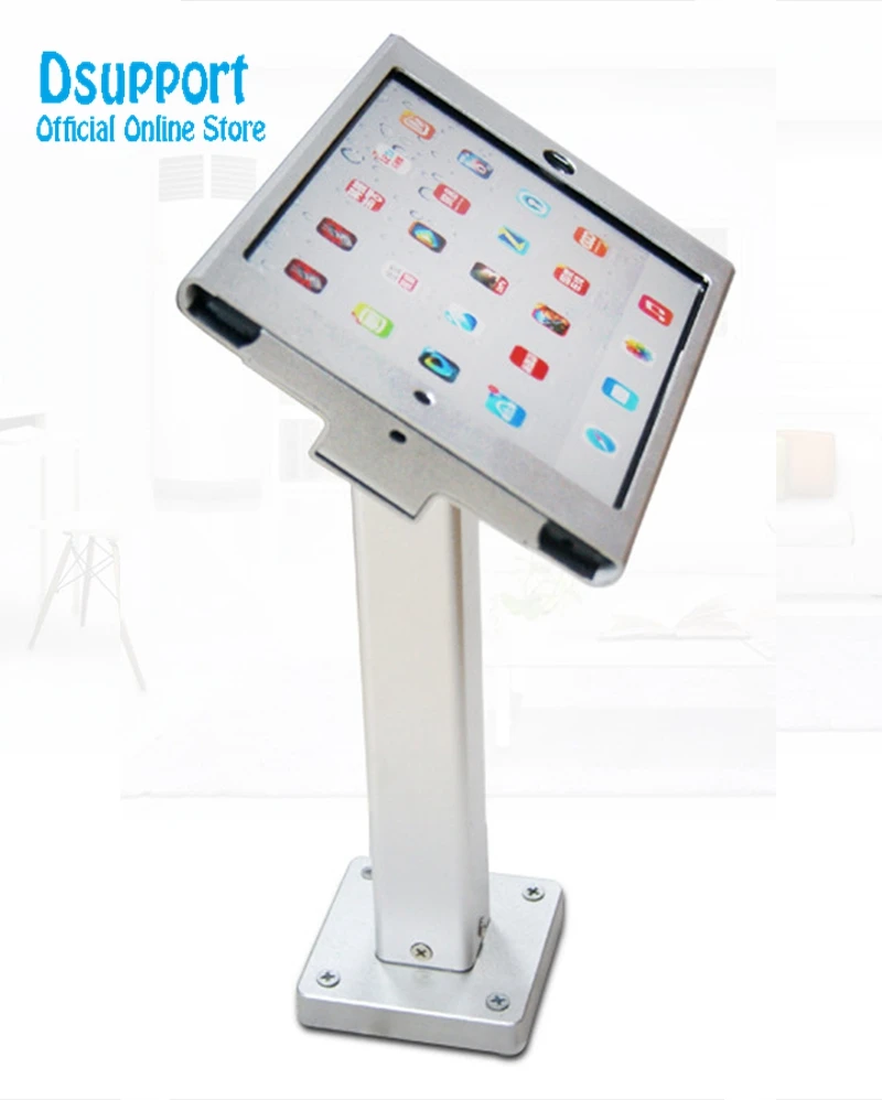 

Hot sell Anti-theft desk stand Fit for iPad Mini 12345 Tablet Pc Display Wall Mount Stand