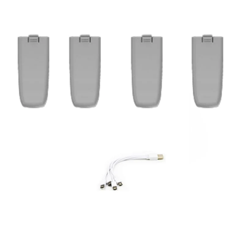 Batterie de Drone ES800 Pro ES800Pro, télécommande, pièces de rechange pour Drone RC, 3.7V, 2000mAh, hélice USB, accessoires de rechange