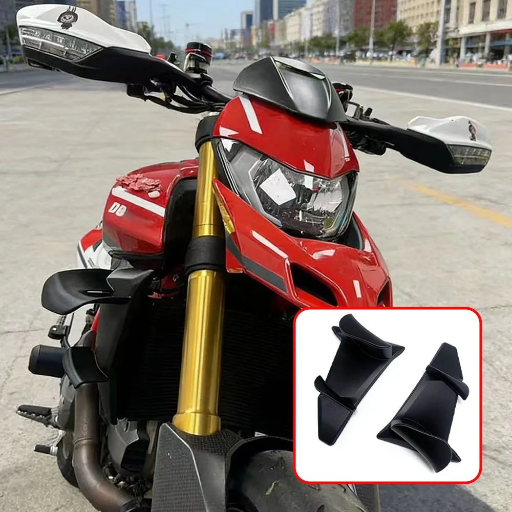 For DUCATI Hypermotard 950 950 SP RVE 2019-2024 Side Wing Side spoiler FRONTAL SPOILERS Front spoiler Lower spoiler flank