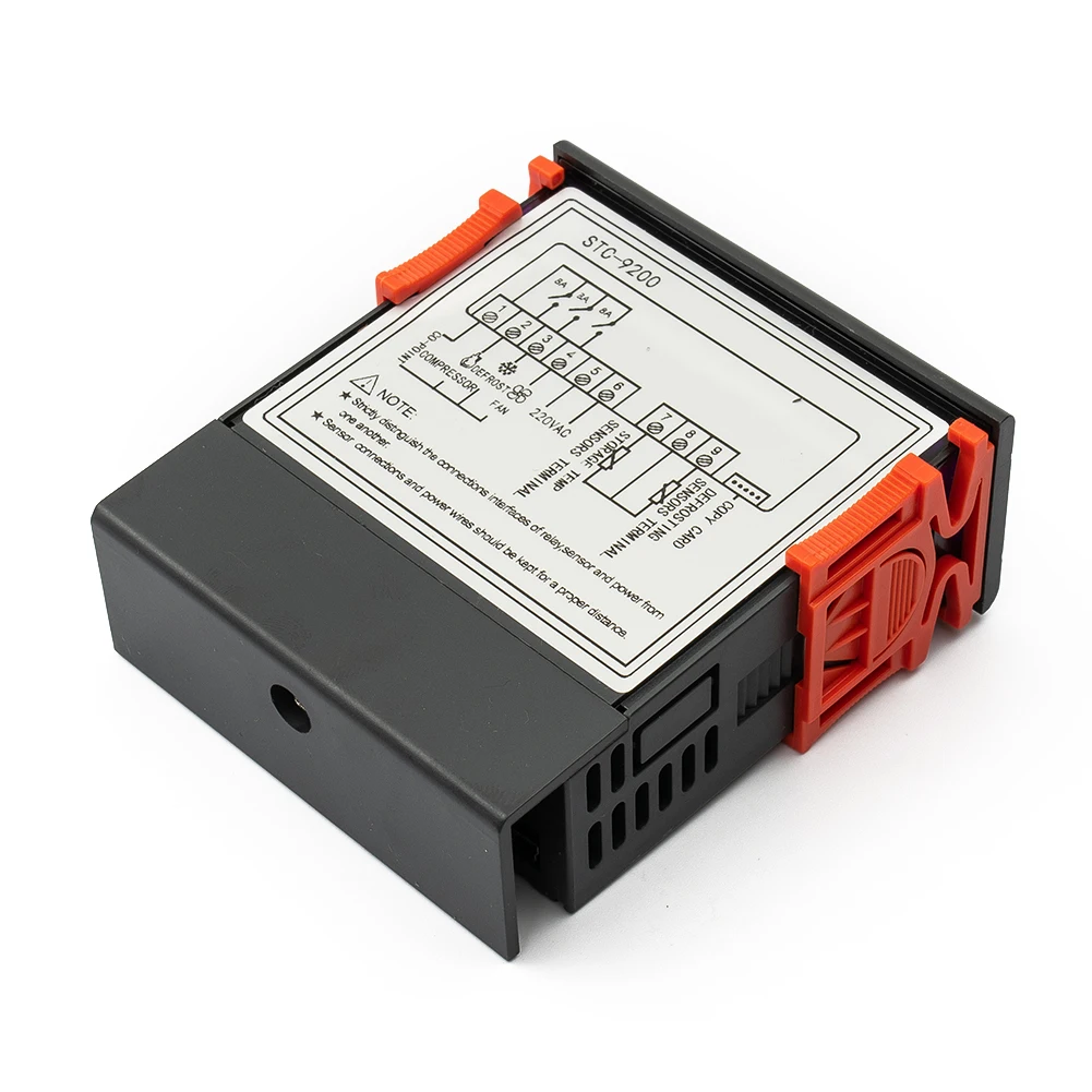

Powerful AC 220V Digital Temperature Controller STC9200 with Dual Sensors and Defrosting Mode for Accurate Control