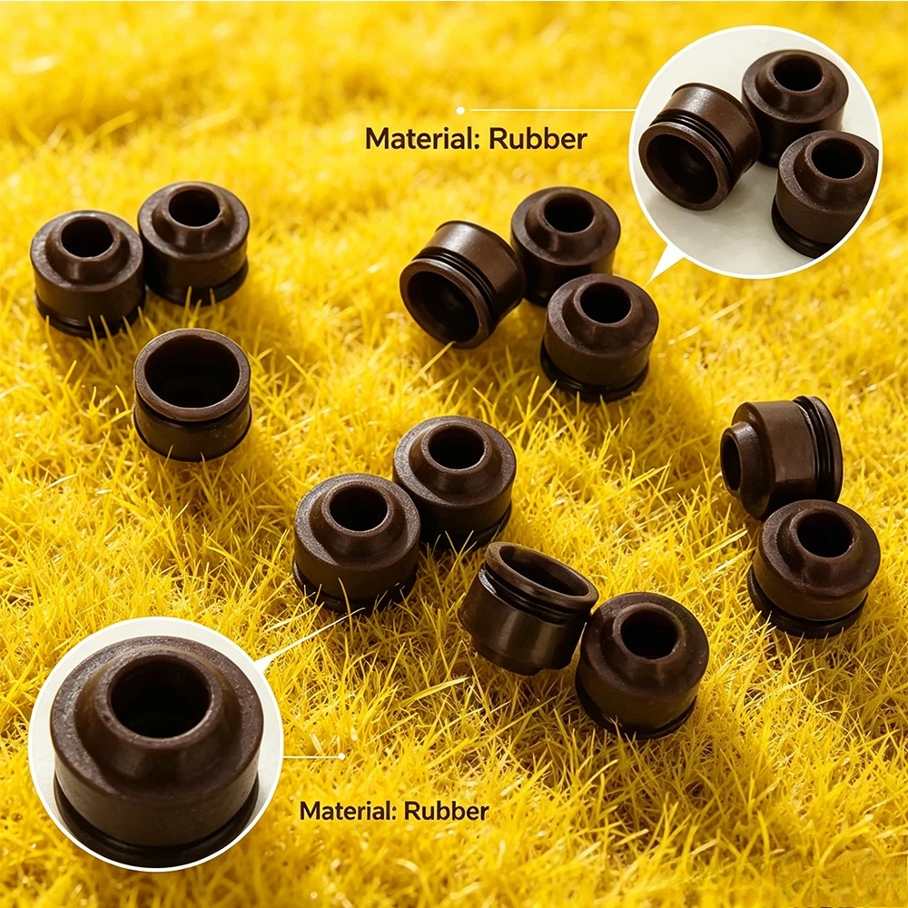 

5mm Motorcycle Intake and Exhaust Valve Oil Seal for Kymco Apex 125 150 CK150T Cruiser 125cc 150cc 14711-KEBE-900 14721-KAAA-900