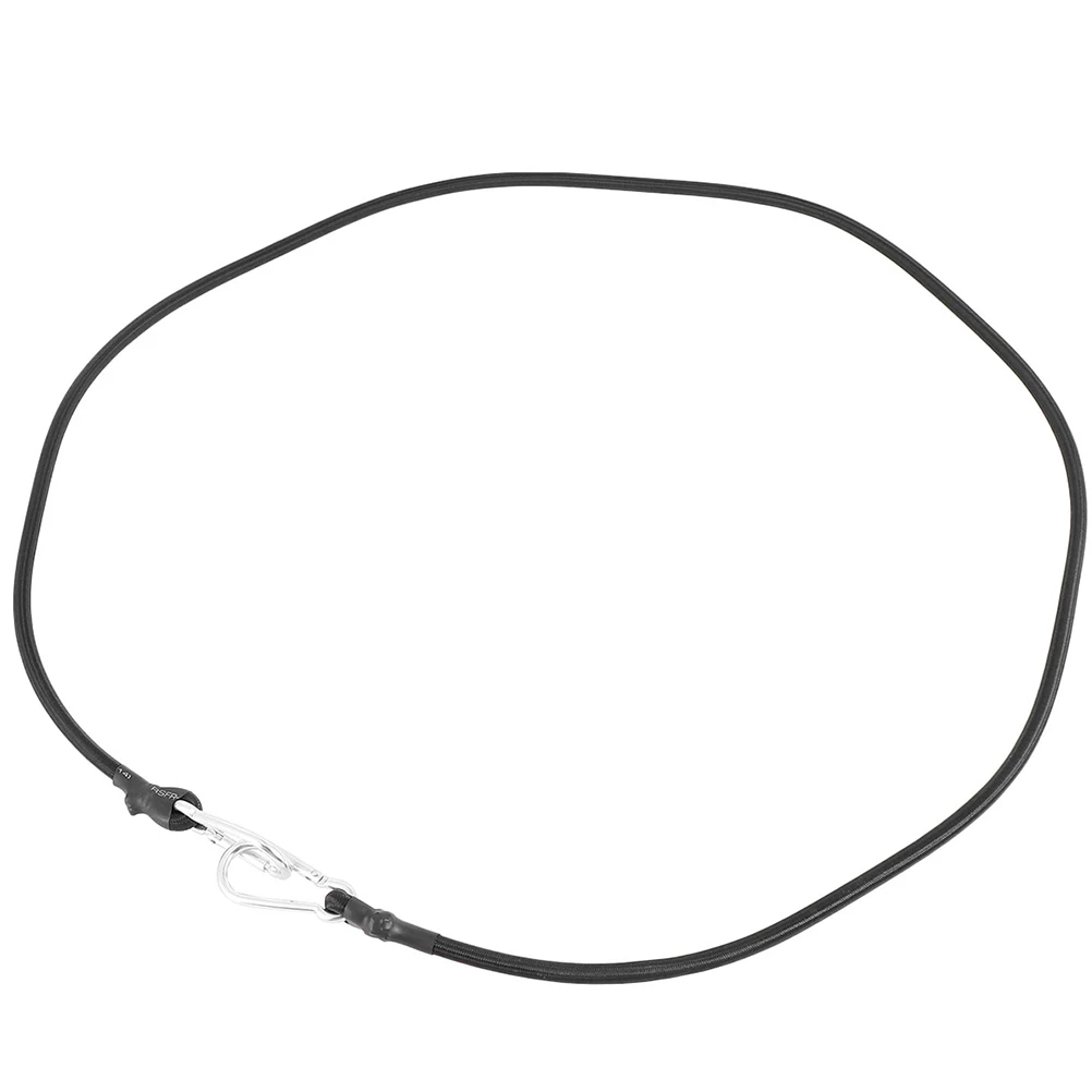 

4pcs Bicycle Bundling Rope Adjustable Black Outdoor Lashing Cord Electric Car Tied Motorcycle Luggage Elastic Climbing Camping