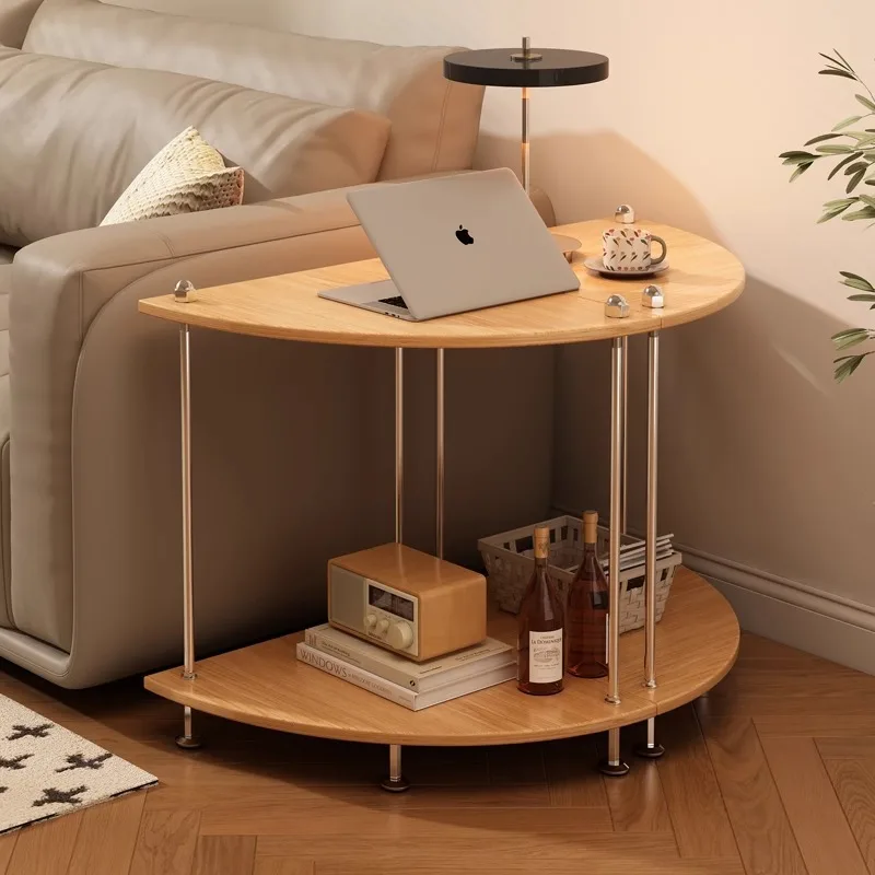 

Sofa side side small table living room household small apartment simple side shelf balcony coffee