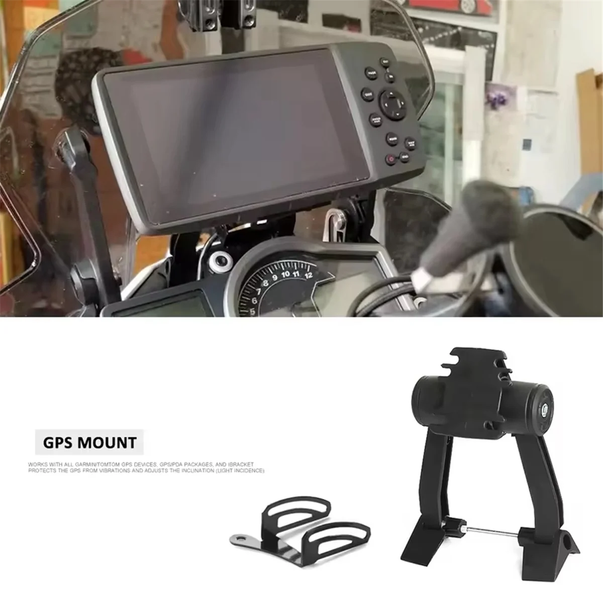 

Премиум мотоциклетный GPS-крепление, навигационный кронштейн, держатель, кронштейн для телефона