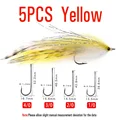 5PCS Yellow