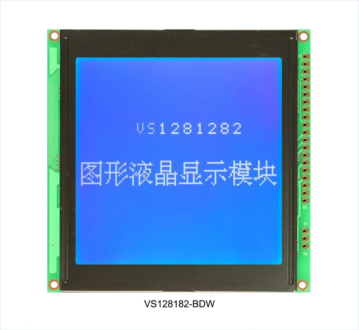 Dot-matrix Module Screen Lcd Graphic Module 8-bit Parallel 128x128 with  White Backlight Led 128x128 Dot matrix Lcd Module