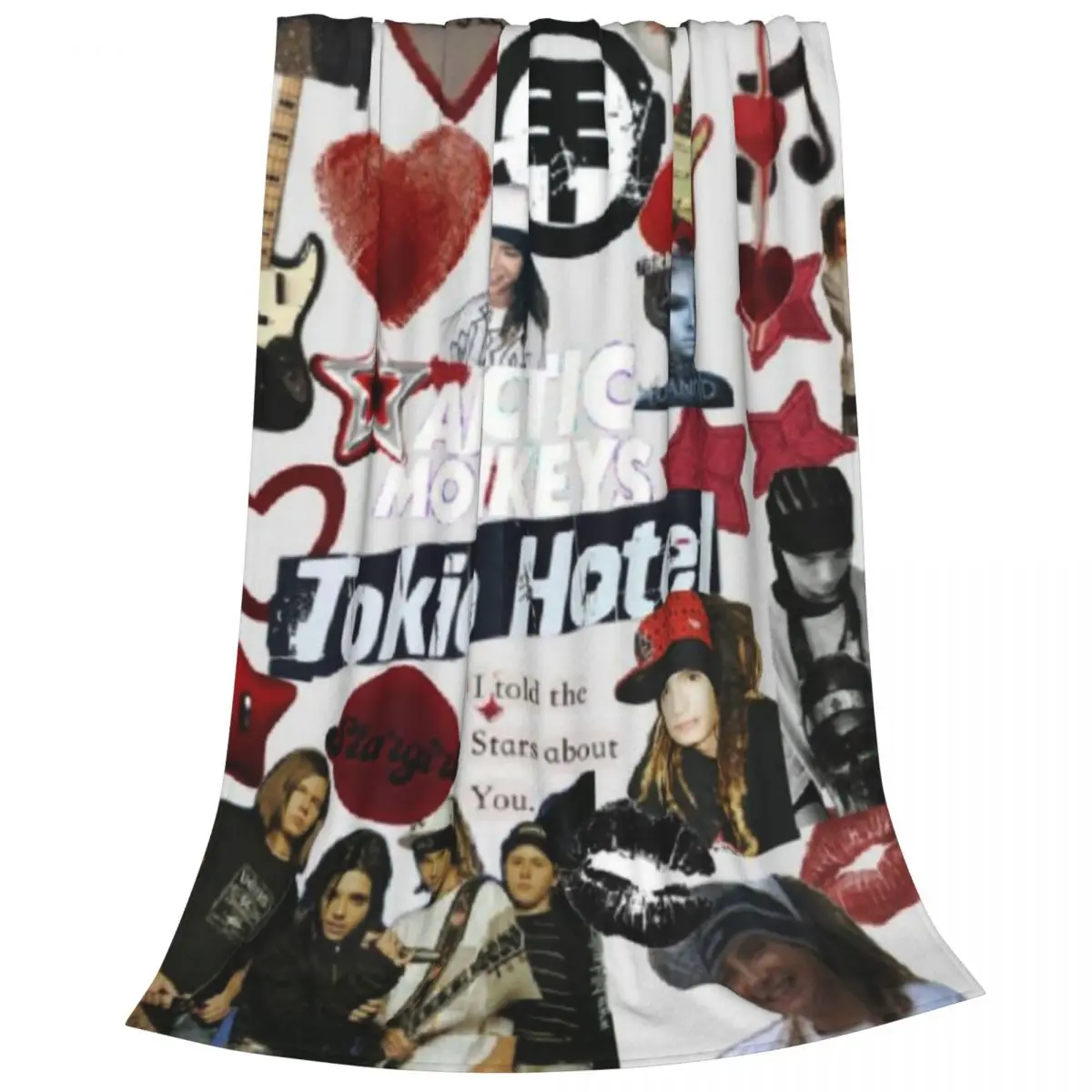 Tokio Hotel Rock Band blankets Warm Flange blankets Soft and comfortable blanket picnic blanket birthday gift