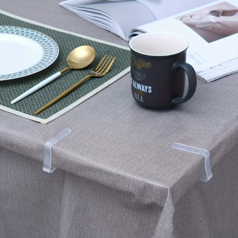 Bild 4: Robuste Picknicktisch-Clips, Einfache Tischdecken-Clips, Tischdeckenhalter Perfekt für Restaurant-Picknicks, Zelt-Hochzeiten