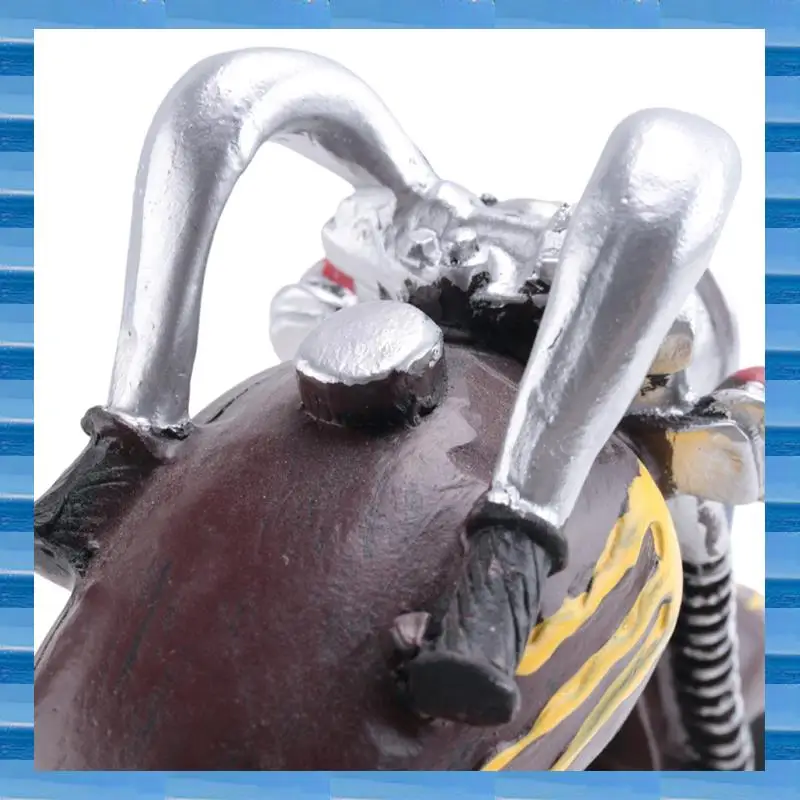 

Motorbike Miniature Vehicle Decor, Motorcycle Vehicle Design Ornament, Creatives Resin Motorbike For Home Decoration A Durable