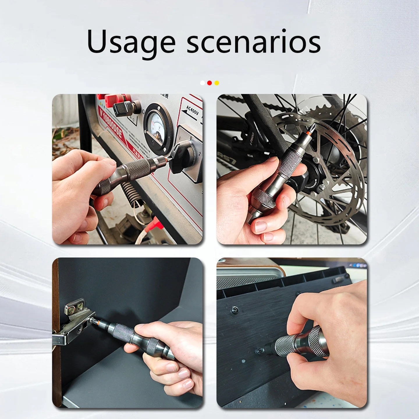 Motorcycle 22-in-1 Magnetic Screwdriver Set Multi Spec Bits For Electronics Small Appliances Repair Hand Tool Driver Accessories - view 6