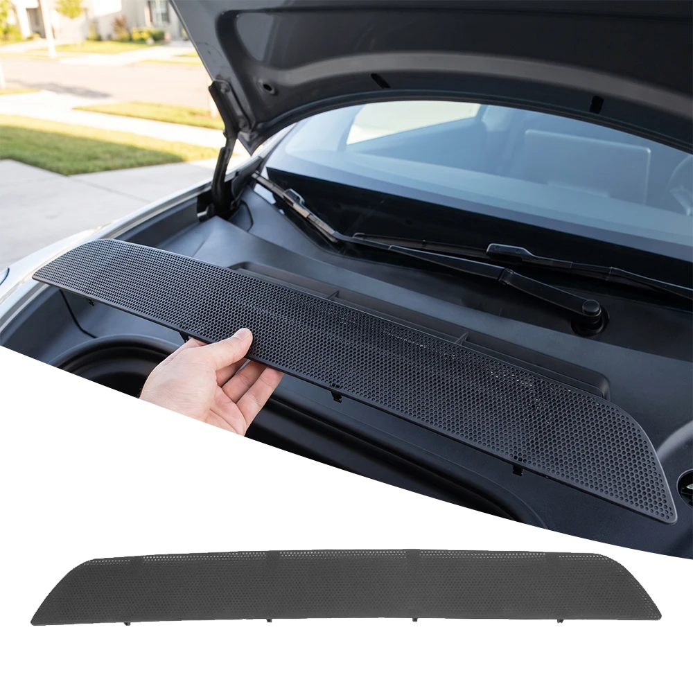 For Tesla Model Y 2021-2024 Auto Insect-proof Net Front Trunk Dust Proof Air Conditioner Air Intake Grill Protective Accessories