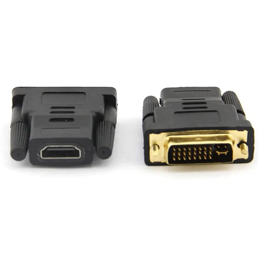 DVI-I Dual-Link 24+5 Male to HDMI Female Adapter