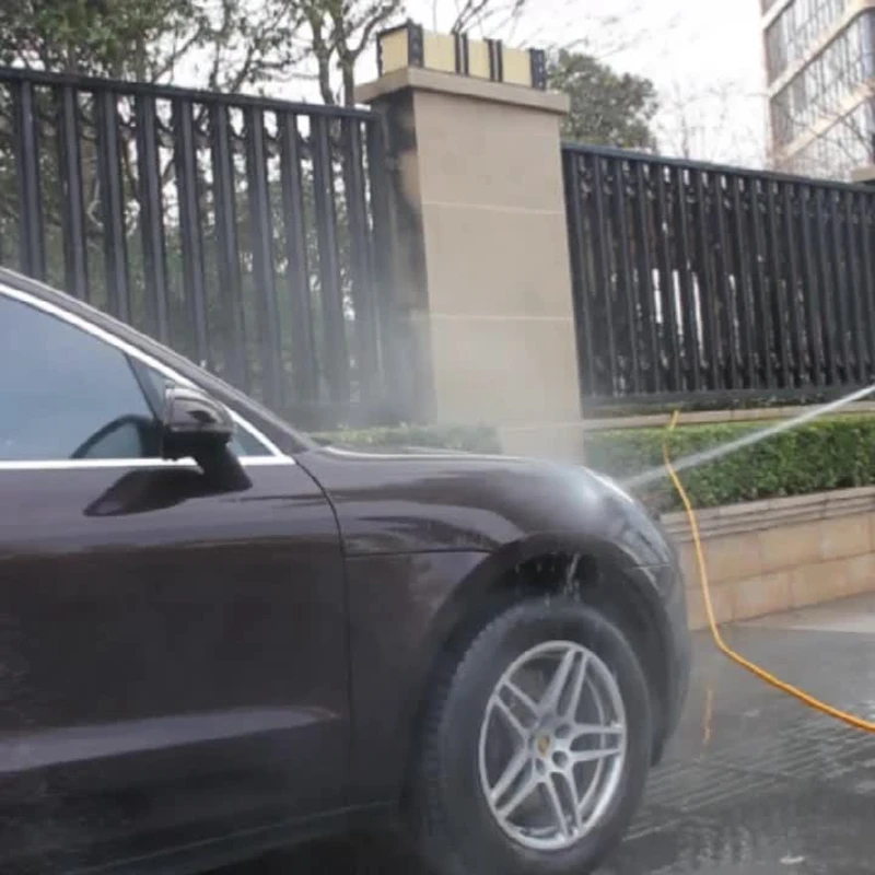 Pulverizador De Água De Lavagem De Carro De Alta Pressão Ajustável, Mangueira De Rega De Jardim, Limpeza De Lavagem De Carro