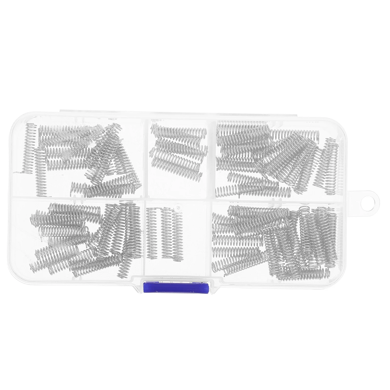 

100pcs Spring Tool Kit Mini Stainless Steel Mechanical Compression Springs for DIY Repairs Cars Doors Curtains Hardware