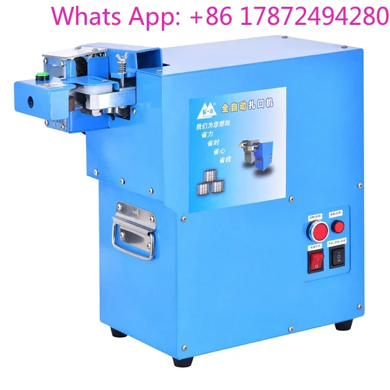 Automatic Aluminum Wire Sealing Machine Aluminum Nail Sealing Machine Roll Bag Sealing Machine Plastic Wrap