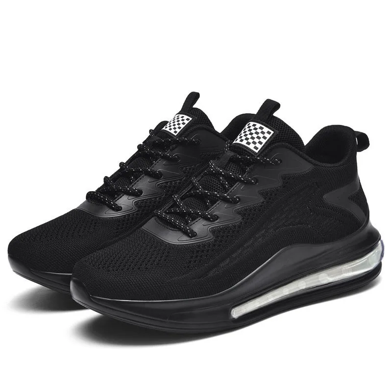 Men's Running Shoes Air Cushion Men's Spring and Autumn New Trendy Breathable Soft Bottom Men's Casual Sneaker