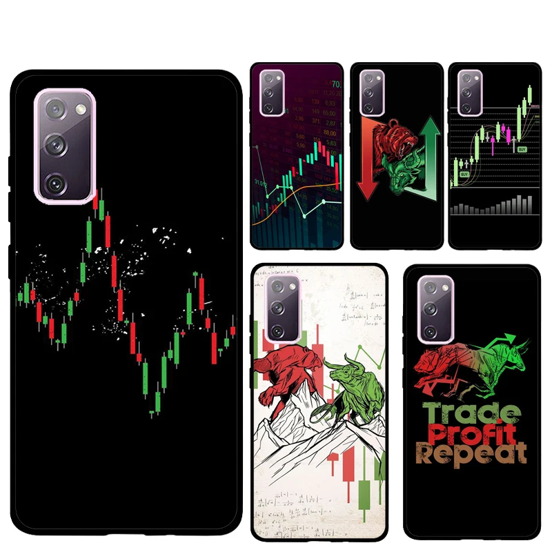 Day Trading Day Trader Phone Case For Samsung Galaxy S25 Ultra S9 S10 Plus S20 FE S21 S22 S23 S24 Ultra Back Cover