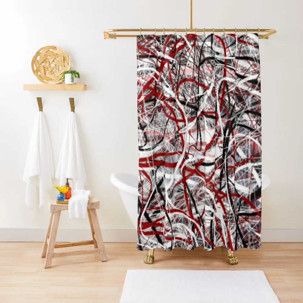 

Abstract Expressionism Number 2. Design Shower Curtain Bathroom For Shower Shower For Bathroom Set For Bathrooms Curtain