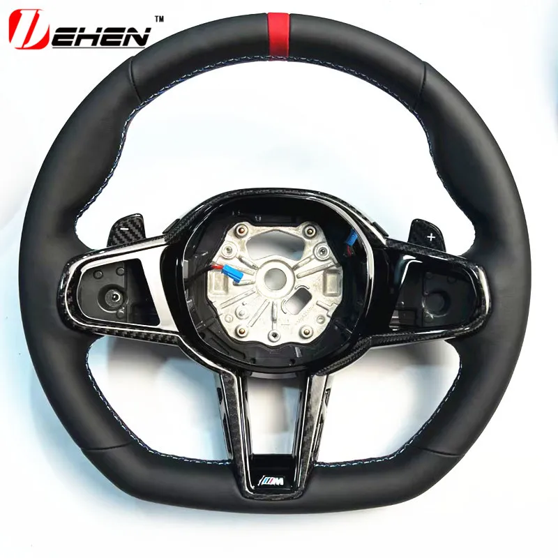 

Suitable for BMW 24 CS steering wheel, new 1234 series Z4 G20 G22 modified carbon fiber M4 steering wheel