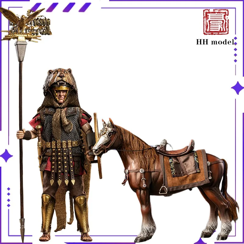 

Spot HHMODEL Original 1/12 Roman Eagle Flag Bearer Finished Product Movable Doll Soldier Model Toy Ornament Collection Gift