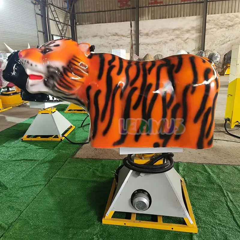 Ride Mechanical Shark Inflatable Mattress Bull Riding Machine Game Rodeo Ride Tiger Toro Mecanico for Adult Parties