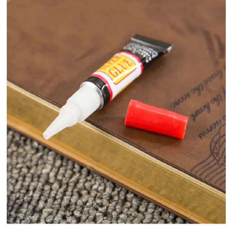 10 pçs líquido super cola 502 instantânea forte bond couro de borracha metal vidro cianoacrilato esparadrapo papelaria loja unhas gel