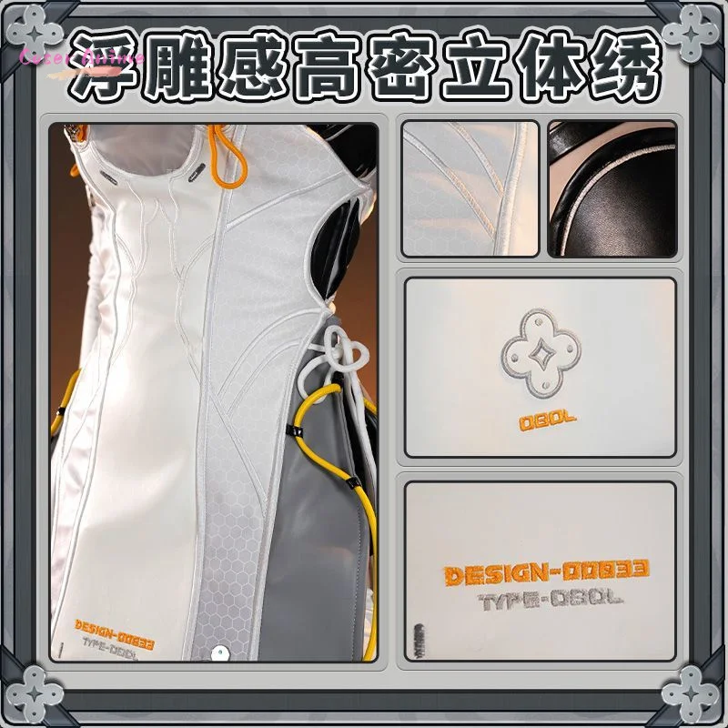 لعبة Zenless Zone Zero Seed ‌   زي تنكري موحد لحفلات الهالوين وحفلات الكرنفال وعيد الميلاد وملابس الأدوار