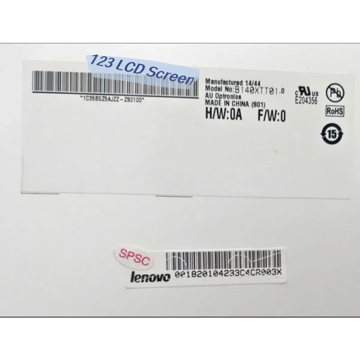 Imagem -02 - Tela de Toque do Portátil para Lenovo 14 Polegadas Display Lcd S415 S400 S410 S410p B140xtt01.0 B140xtt01