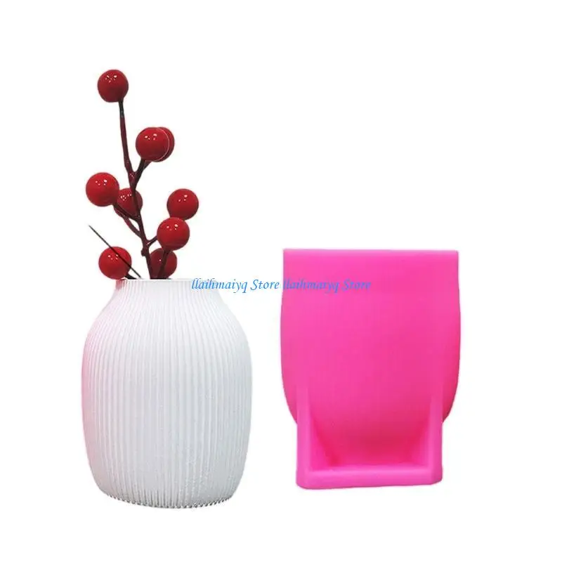 573B Jewelry and Brush Storage Bottle Moulds Silicone Texture Hand-making Accessories