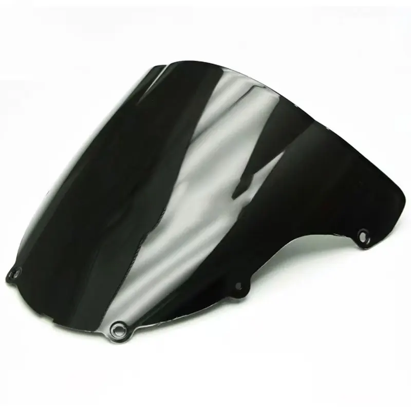 Motorcycle Double Bubble Windshield Deflector Protector Wind Screen For Kawasaki Ninja 636 ZX6R ZX-6R ZX 6R ZX636 2003 2004