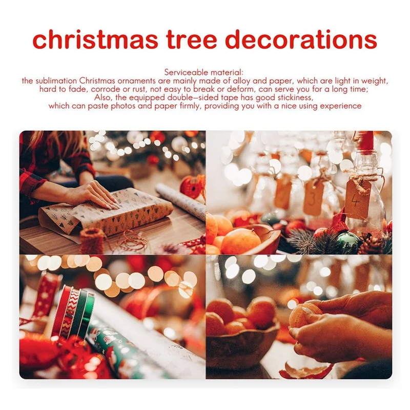 

Angel Wing Shape Blank Hot Transfer Printing Sublimation Ornament Decoration For Christmas Tree Decor Xmas Party