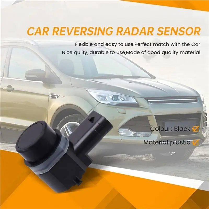 A98M Car Reversing Radar PDC Sensor 4Pcs Parking Distance Assist Sensors For Ford Kuga 2013 Model Code CJ5T-15C868-AA