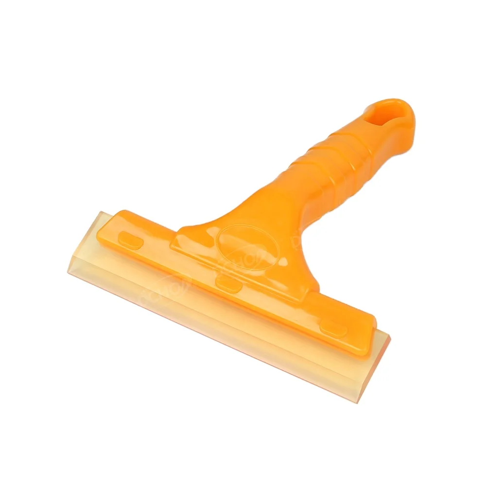 DCHOA Window Tint Squeegee with Rubber Handle Holder Water Wiper for Car Glass Cleaning PPF Vinyl Wrap Film Installation
