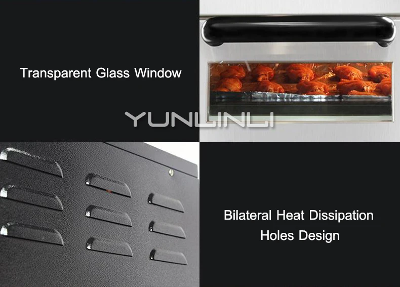 Commercial Electric Oven Double-layer Horizontal Baking Oven Commercial Electric Baking Equipment Appliances For Kitchen