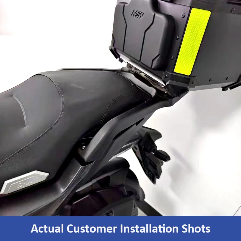 Modified Motorbike Tailstock For SYM Husky 150，Premium Aluminum Alloy、High Load Capacity、Non-destructive installation