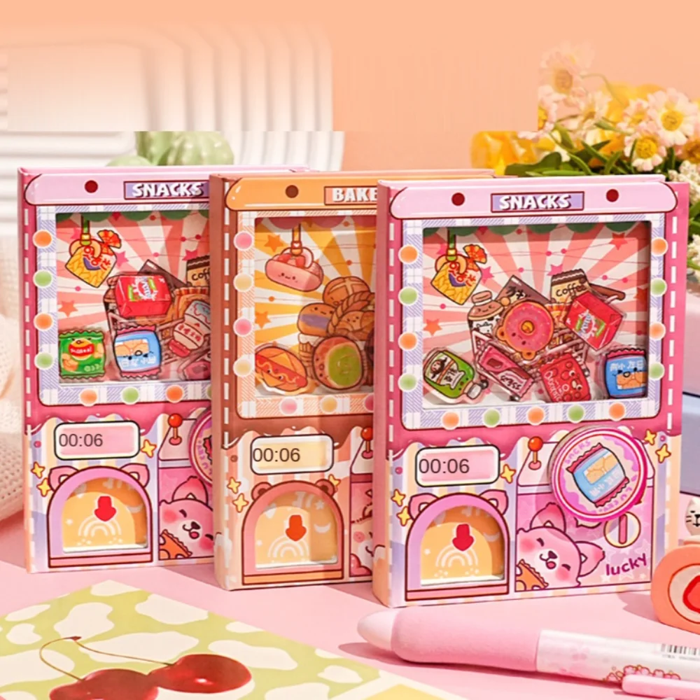 Warna Kreatif Halaman Dalam Gashapon Mesines Notebook Lucu Gemetar Roti Notebook Diary Kawaii Makanan Ringan Notepad Siswa