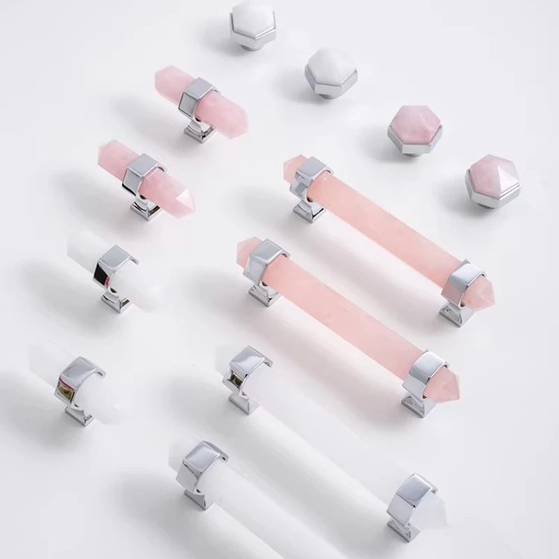 

Элегантная мебельная фурнитура: ручка для кухонного шкафа, дверная ручка, ручка для комода, ручка для ящика из натурального хрусталя с ярким хромированным покрытием