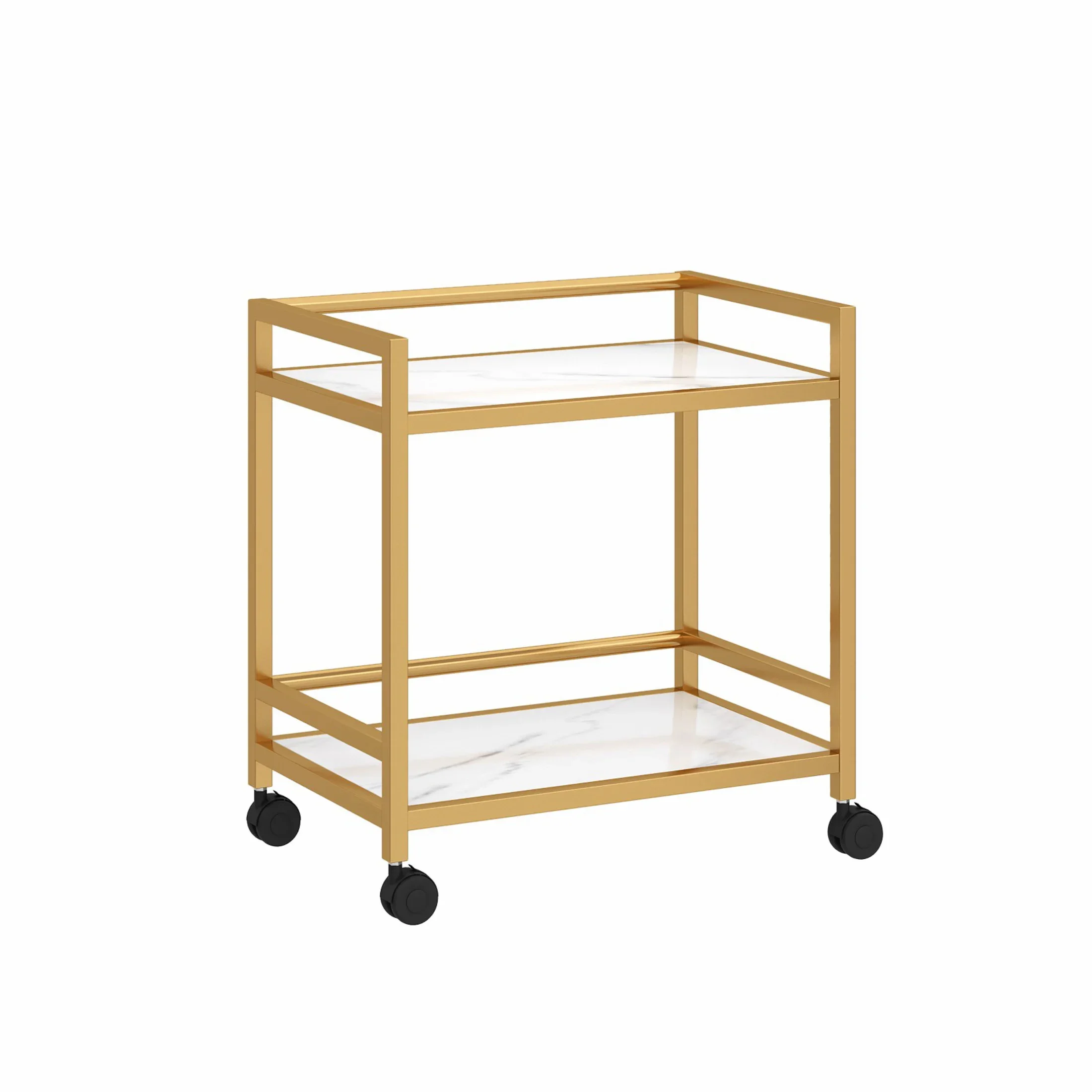 High-end Beauty Cart Skin Care Collection Tool Storage Cart Multilayer Storage Rack Hairdressing Nail Organizer Cart with Wheels