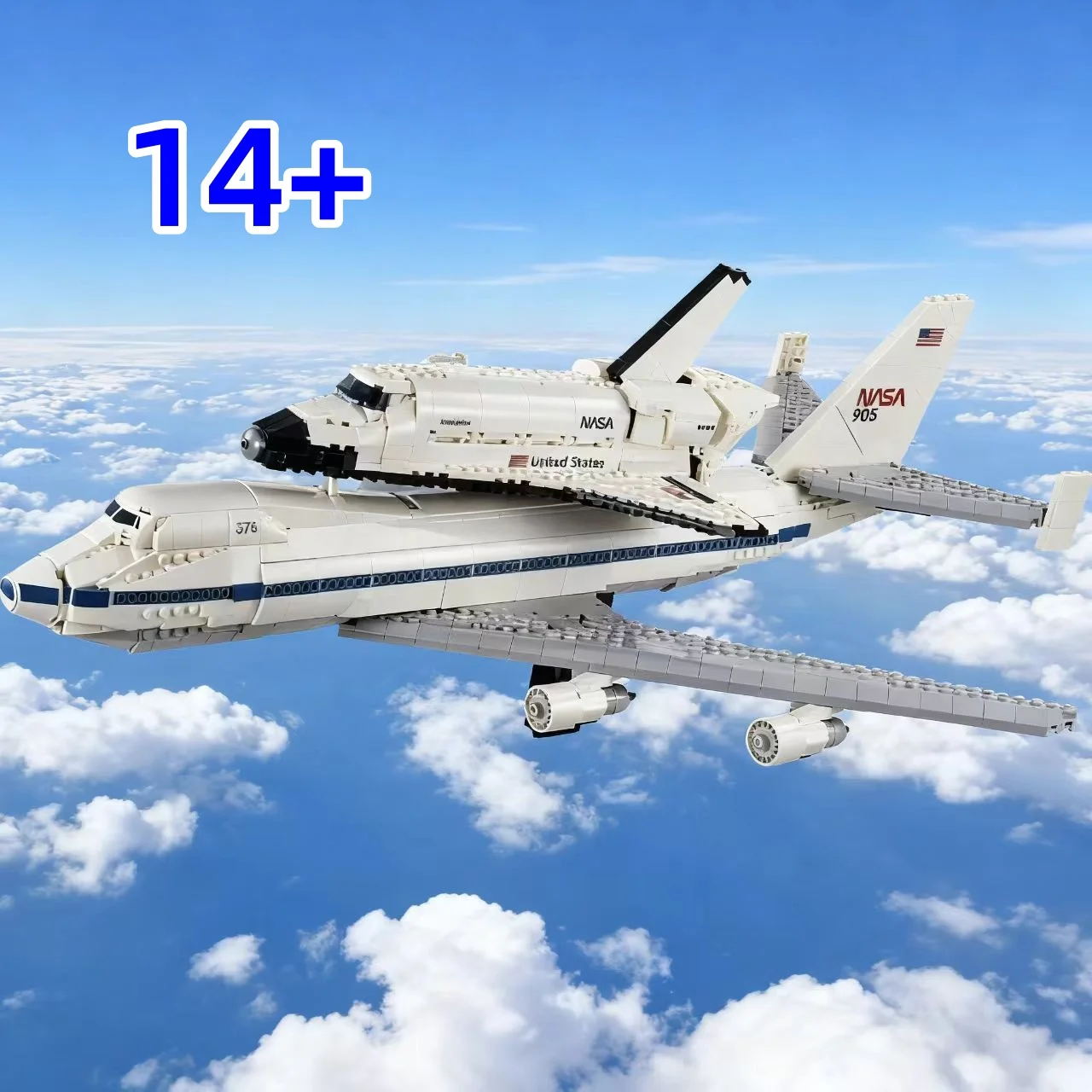 

2025 New 10360 Space Shuttle Model Building Blocks Aircraft Construction Bricks Toys Children's Birthday Christmas Gifts