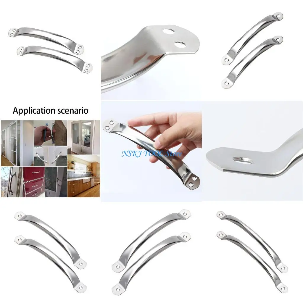 L8RC Anti-Rost-Edelstahl-Küchengriff, sicher für Wohnmöbel, verbessert