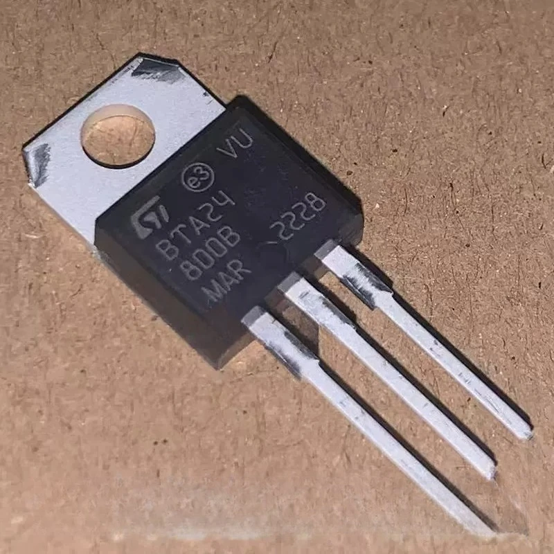 for BTA24‑800B,Brand New Imported TO‑220 24A 800V Bidirectional Thyristor  20pcs