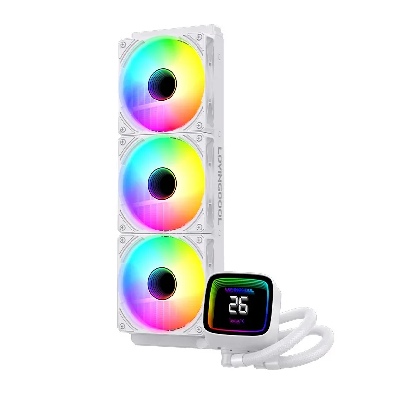 

CPU water-cooled radiator 120 240 360 temperature display water-cooled ARGB computer multi-platform one-system water-cooled