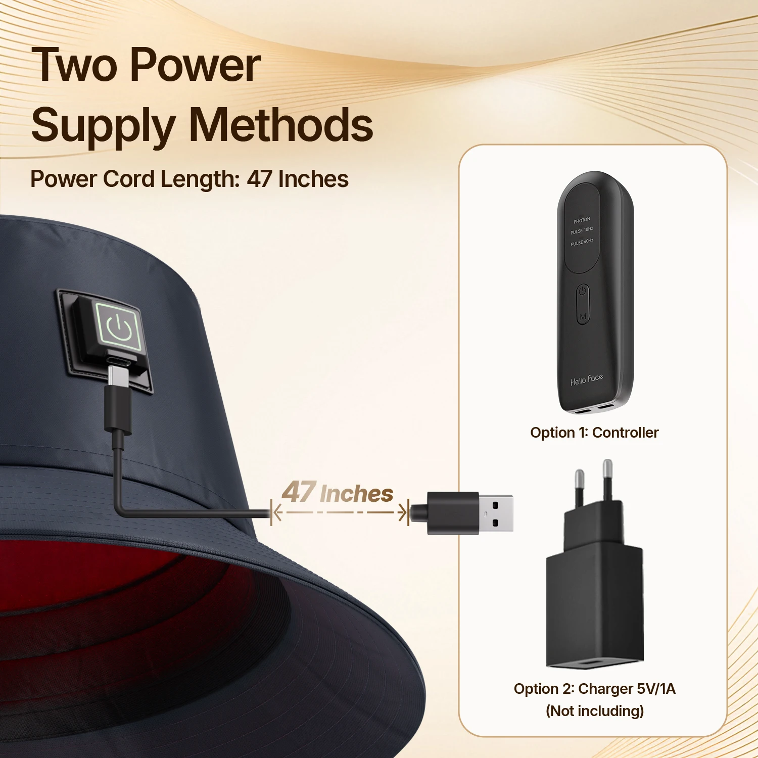 Led Infrarot Haarwachstum Therapie Kappe Mit Controller Und Timer_voghion.com